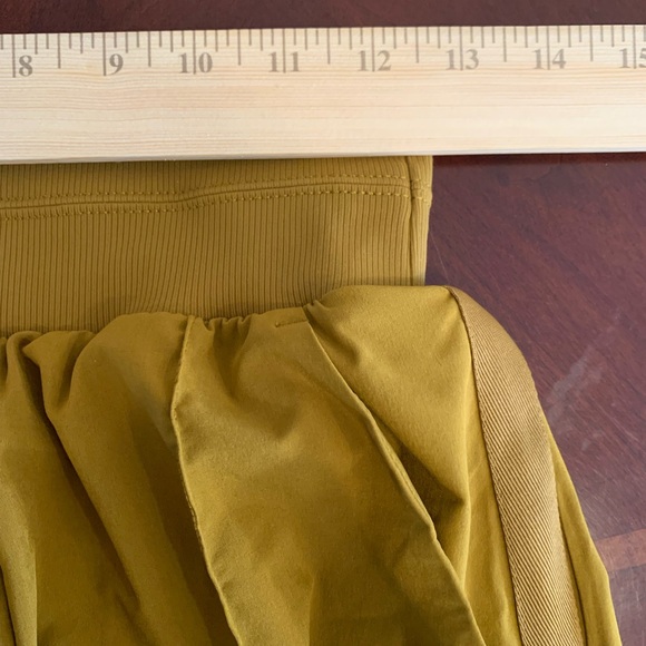 Athleta Mustard Coloured Nolita Wide Leg Pants - Picture 9 of 11